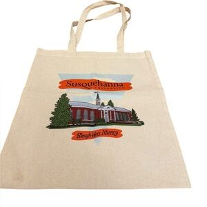 Susquehanna University lightweight cotton tote. NEW